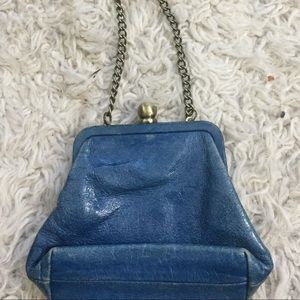 HOBO International Blue Libby Mini Crossbody